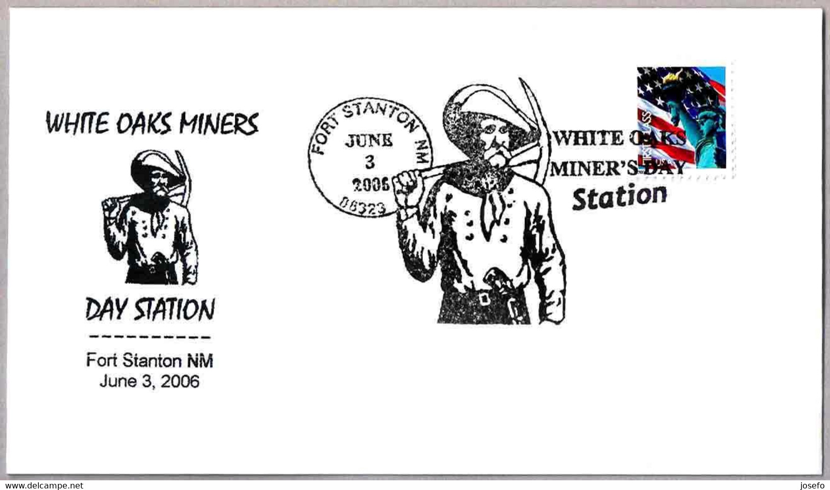 WHITE OAKS MINERS DAY - MINERO. Fort Stanton NM 2006 - Minéraux