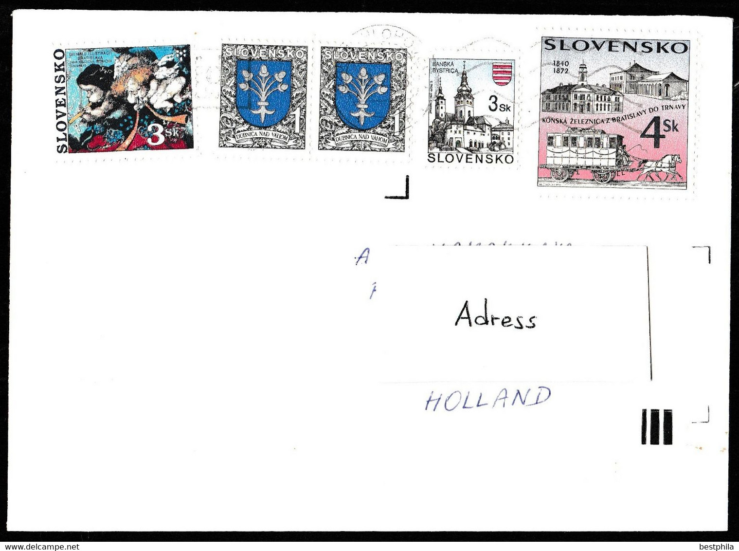 Slovakia, Slowakije - Postal History & Philatelic Cover With Registered Letter - 449 - Autres & Non Classés