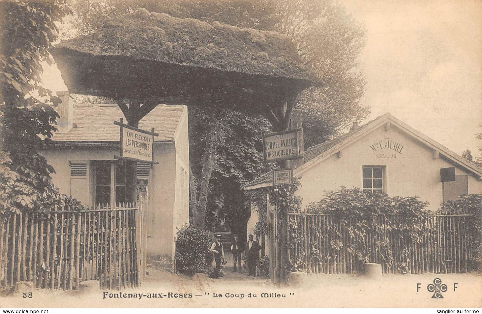 CPA 92 FONTENAY AUX ROSES / LE COUP DU MILIEU - Fontenay Aux Roses