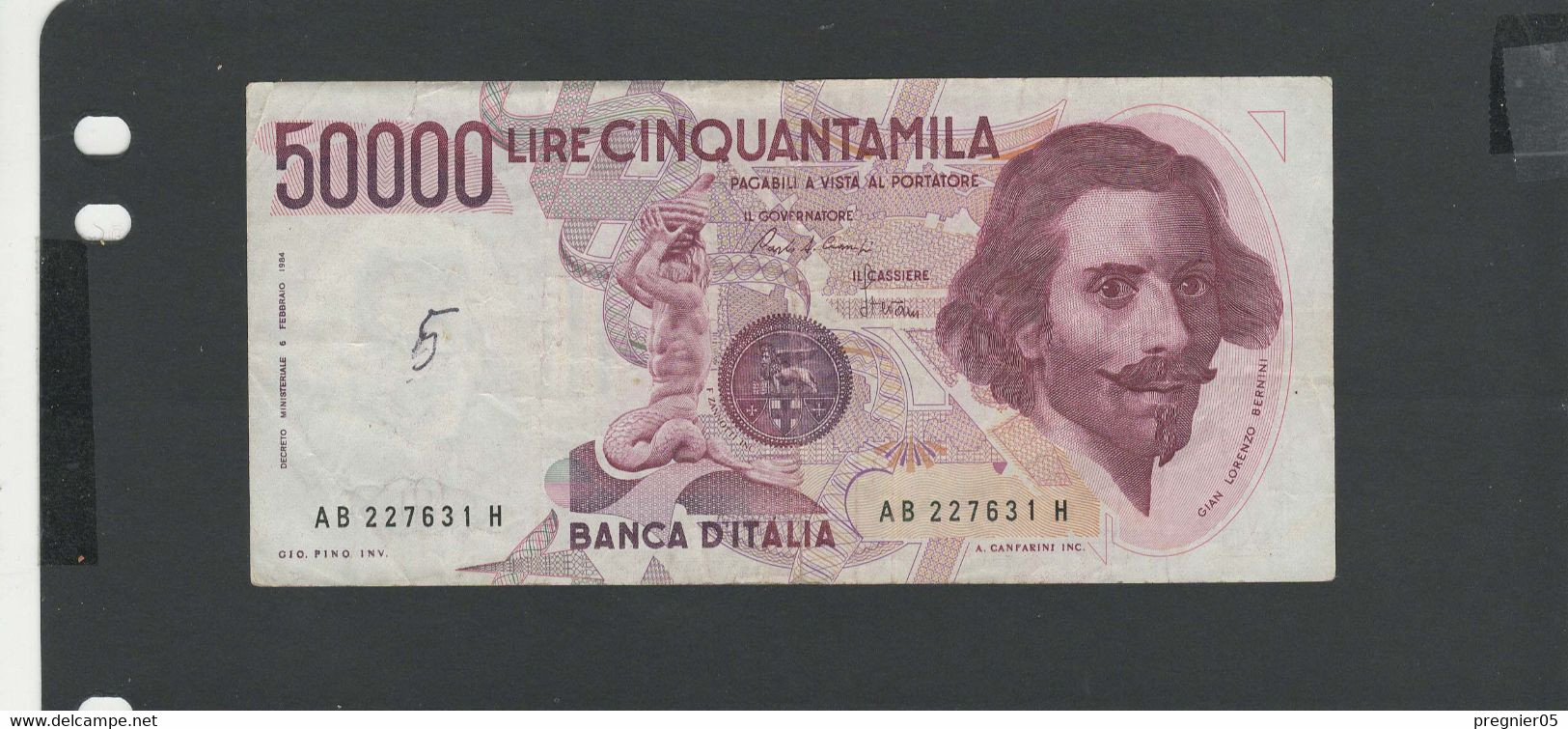 ITALIE - Billet 50000 Lire 1984 SUP/XF Pick-113a § AB - 50.000 Lire