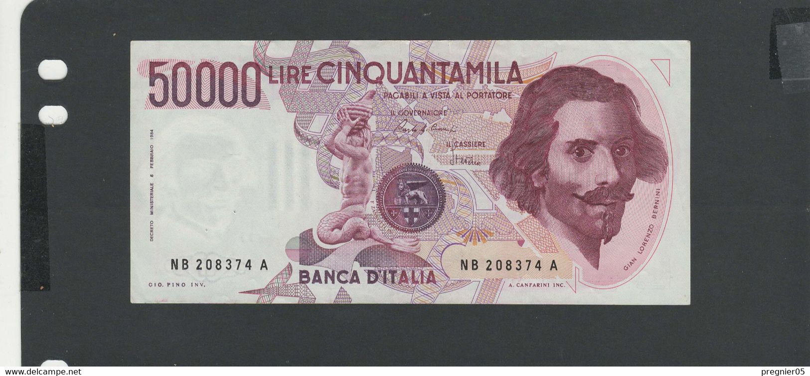 ITALIE - Billet 50000 Lire 1984 PrNEUF/AUNC Pick-113a § NB - 50000 Liras