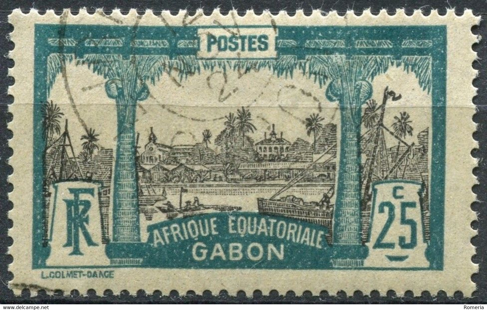 Gabon - 1910 - >1932 - Lot timbres * TC et oblitérés - Nºs dans description