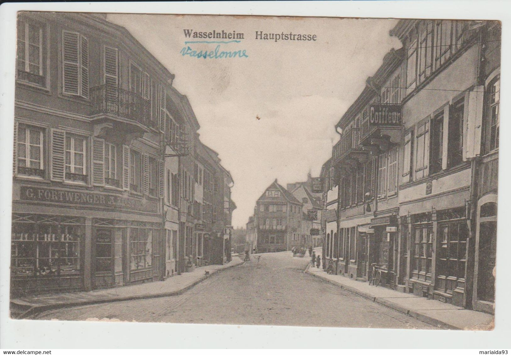 WASSELONNE - WASSELNHEIM - BAS RHIN - HAUPTSTRASSE - Wasselonne