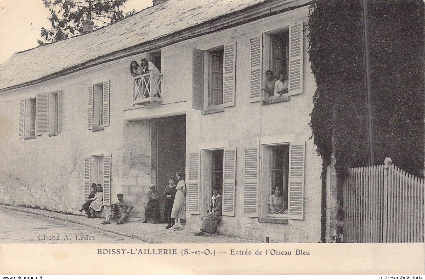 FRANCE - 95 - Boissy-l’Aillerie - Entrée De L'Oiseau Bleu - Carte Postale Ancienne - Boissy-l'Aillerie
