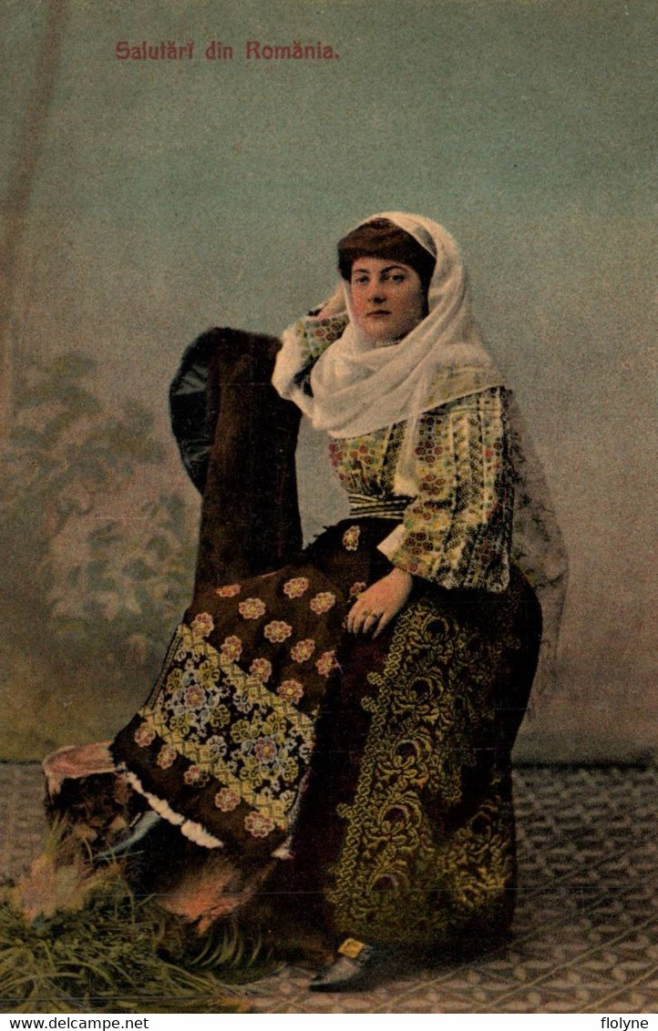 Salutari Din Romania - Femme Du Pays En Costume - Roumanie - Romania