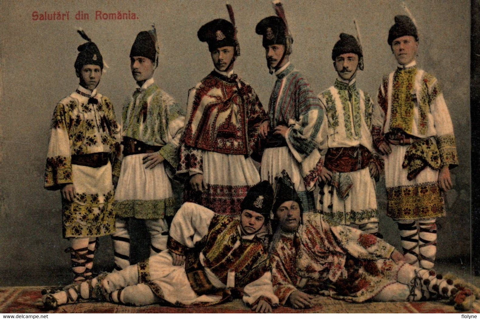 Salutari Din Romania -  Types Personnages En Costume , Folklore - Roumanie Romania - Romania