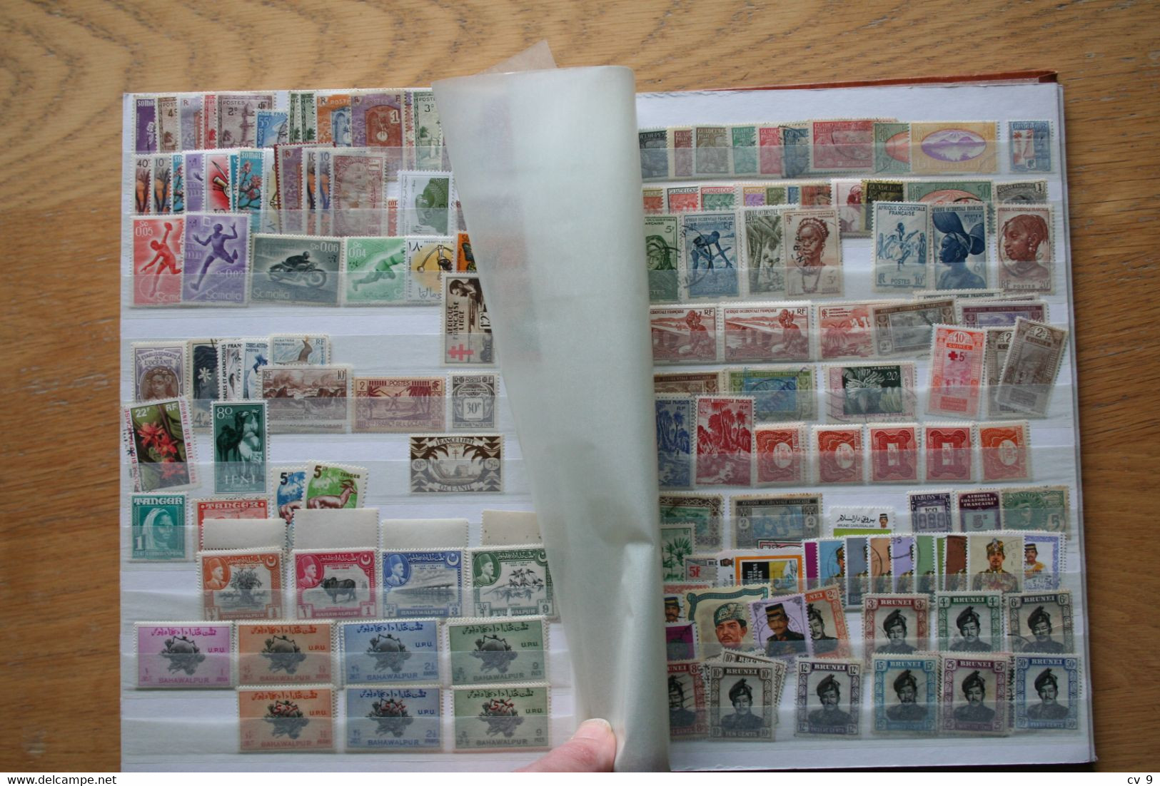 album WORLD AFRICA ASIA CHINA INDIA commonwealth countries etc. with lots of stamps See Pictures   HIGH CV