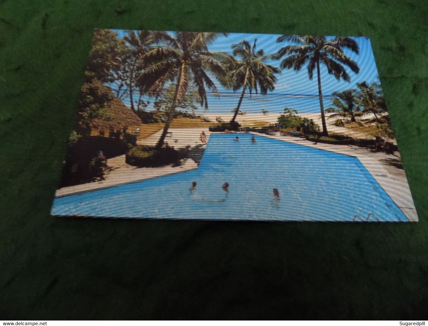 VINTAGE COOK ISLANDS Rarotongan Hotel Swimming Pool - Cook