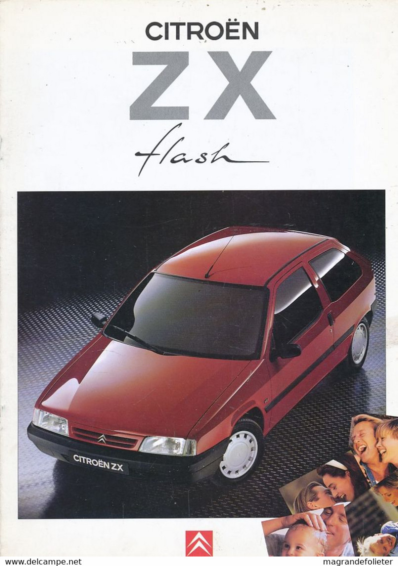 CATALOGUE VOITURE CITROEN ZX FLASH - Voitures