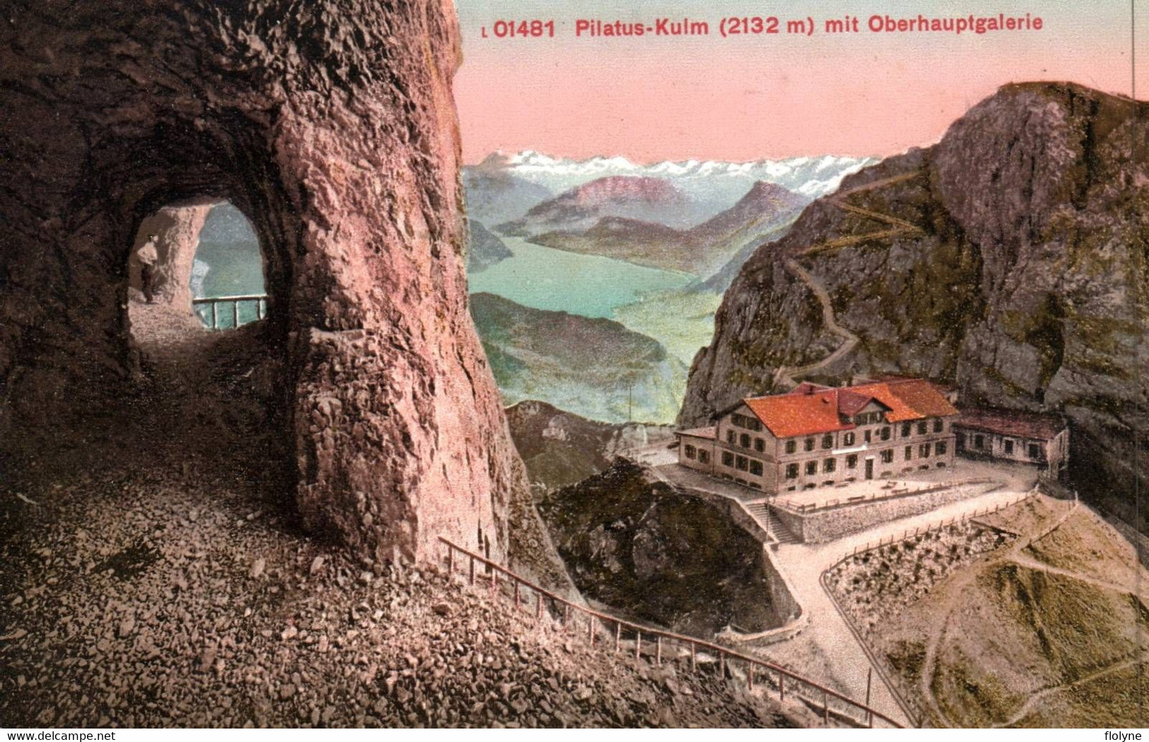 Pilatus Kulm - Mit Oberhaupgalerie - Hôtel - Suisse Switzerland - Other & Unclassified