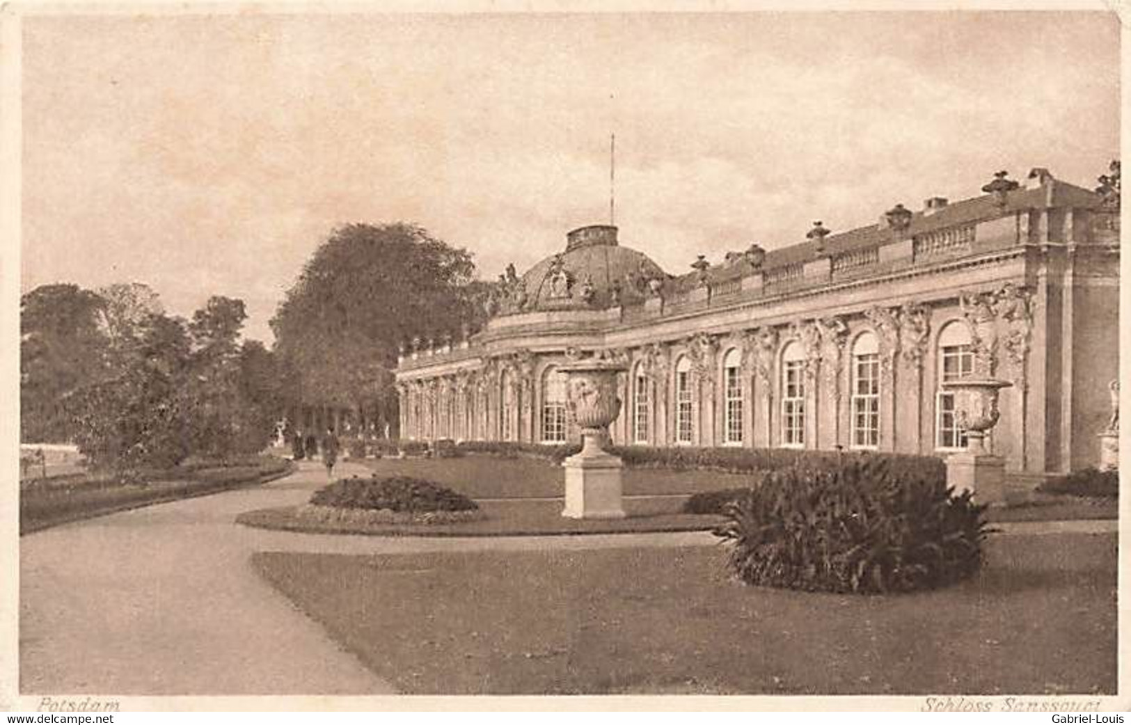 Potsdam Das Schloss Sanssouci - Potsdam