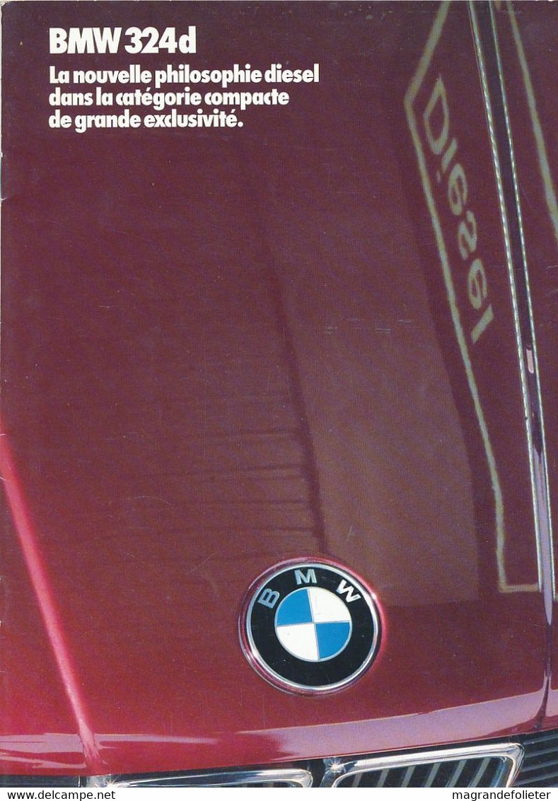 CATALOGUE VOITURE BMW 324d - Voitures