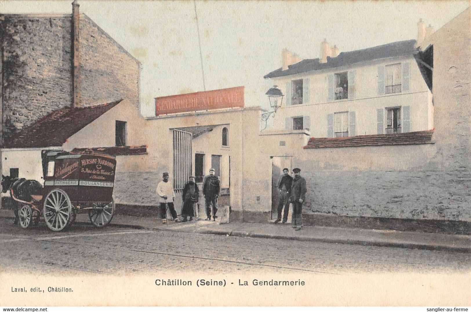 CPA 92 CHATILLON / LA GENDARMERIE - Châtillon