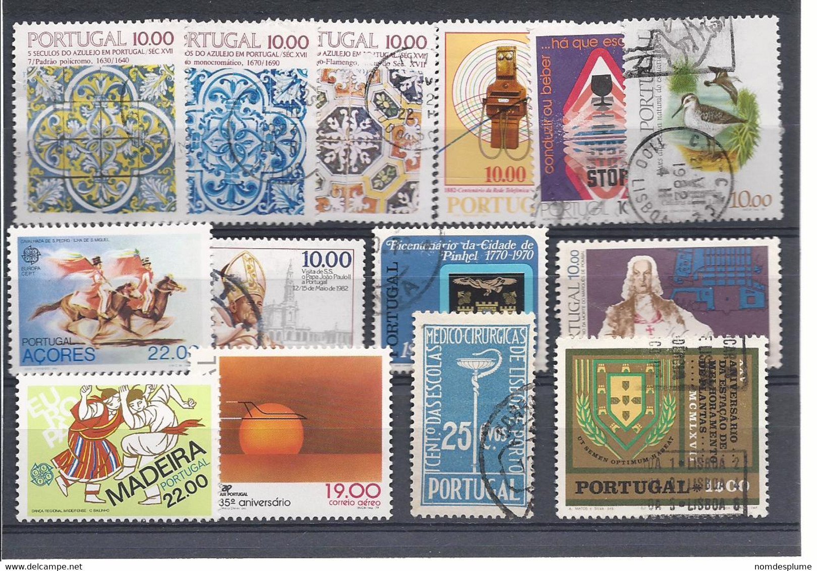 17115) Portugal  Collection Postmark Cancel - Lotes & Colecciones