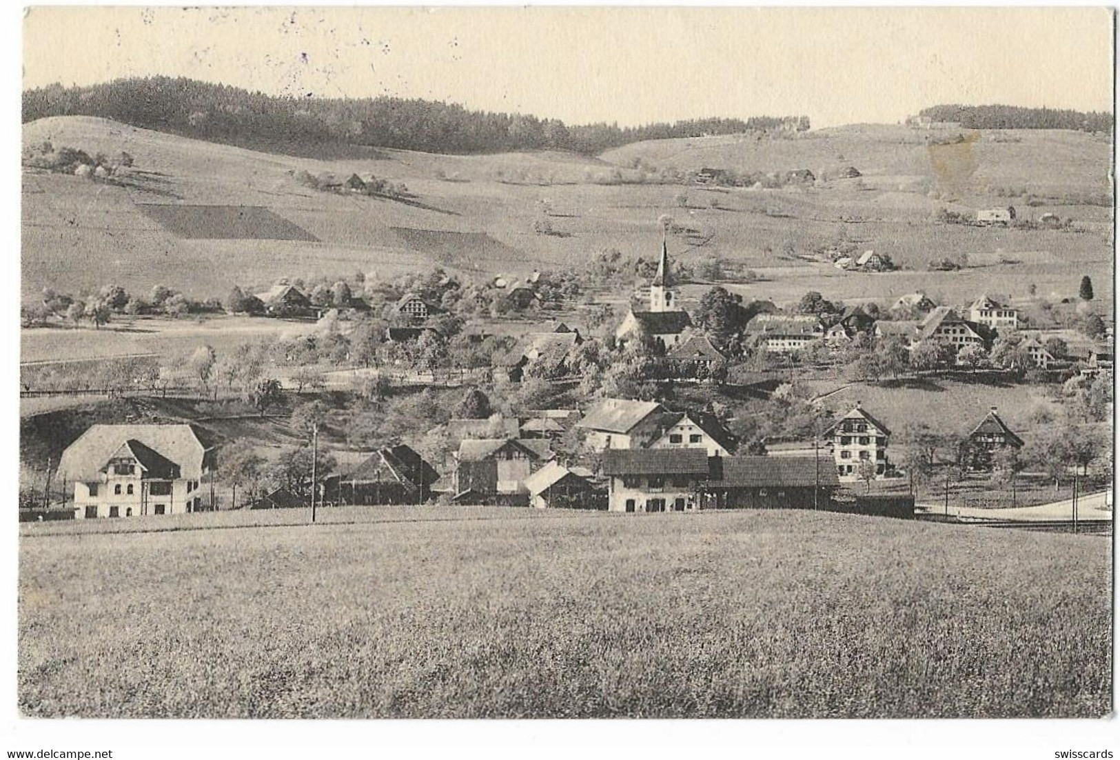 ARNI B/Biglen Mit Bahnhof 1922 - Biglen