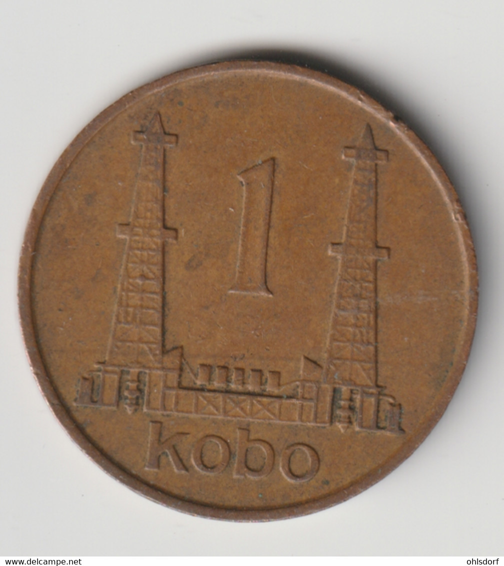 NIGERIA 1973: 1 Kobo, KM 8.1 - Nigeria