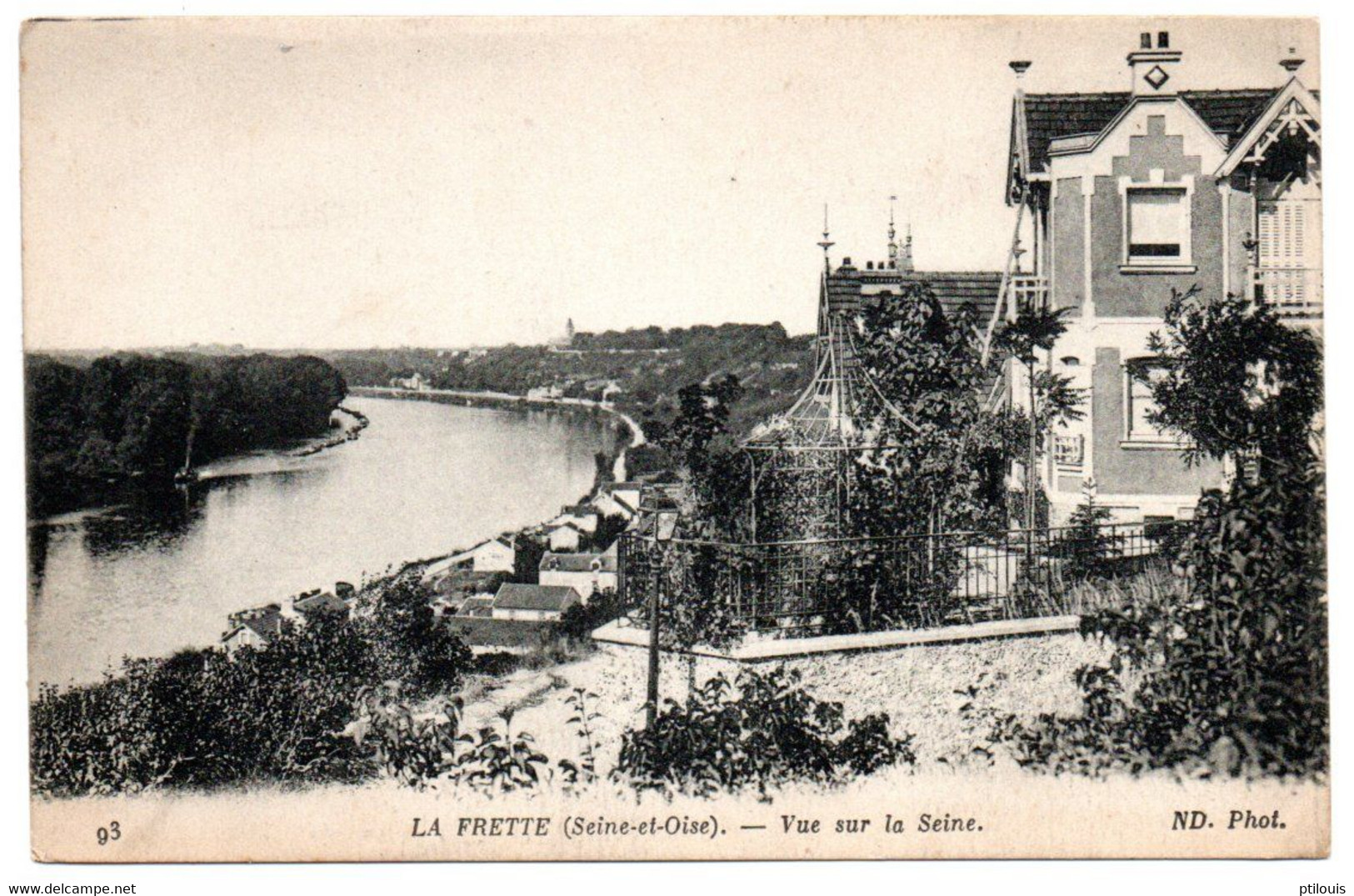 LA FRETTE - Vue Sur La Seine - La Frette-sur-Seine