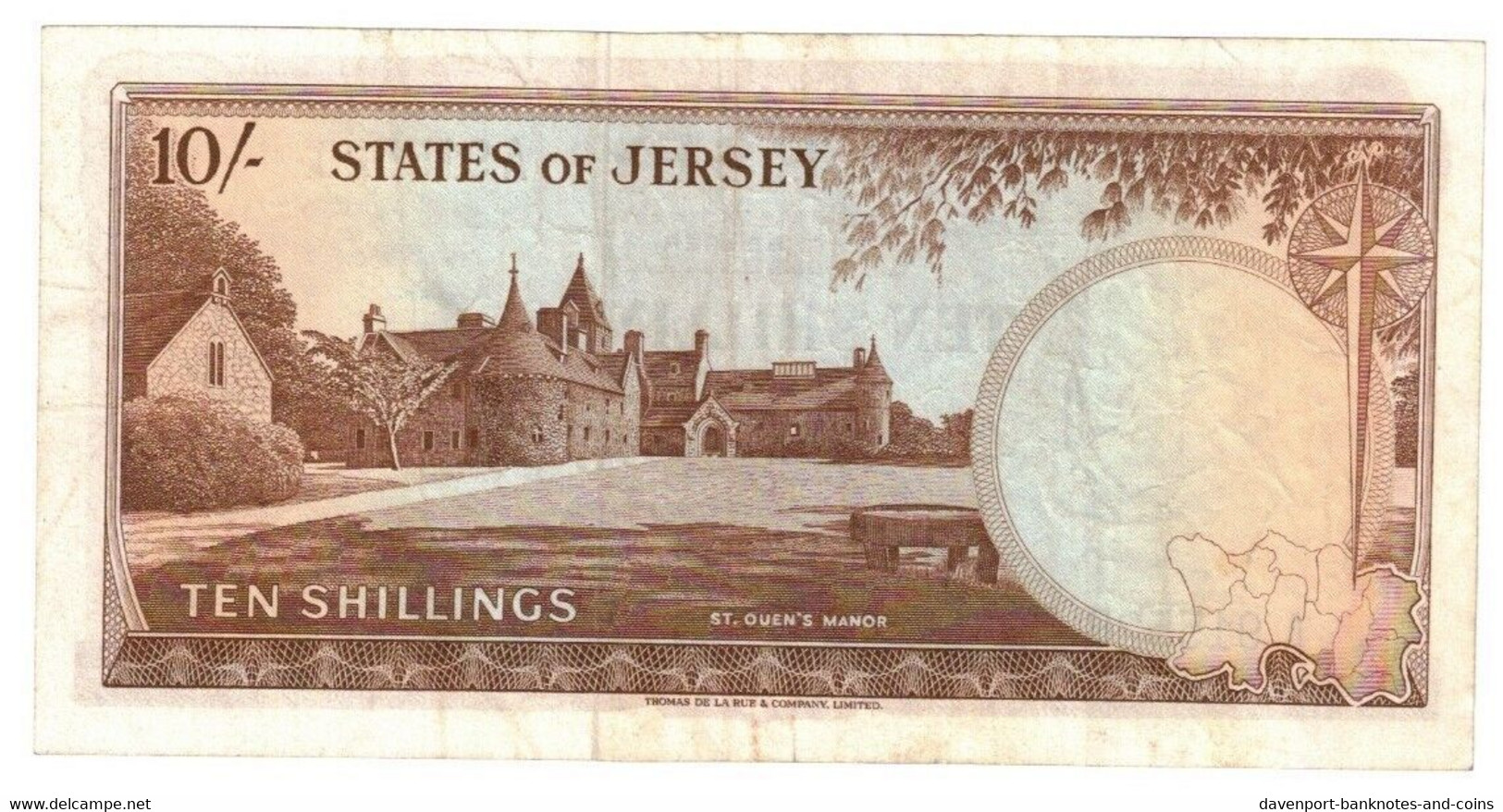 Jersey 10 Shillings 1963 VF - 10 Shillings