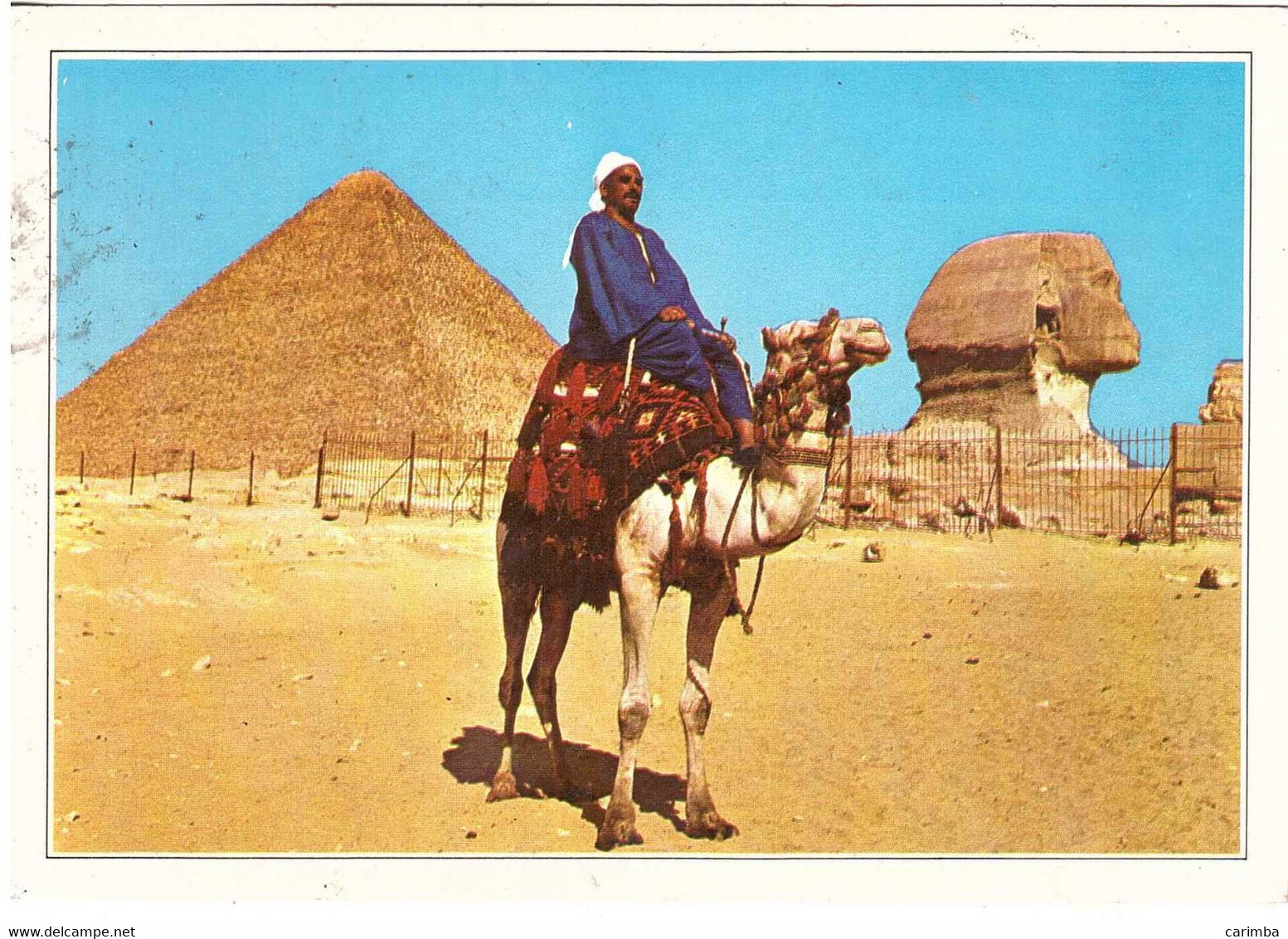 CARTOLINA PER ITALIA PYRAMID OF KHUFU - Lettres & Documents