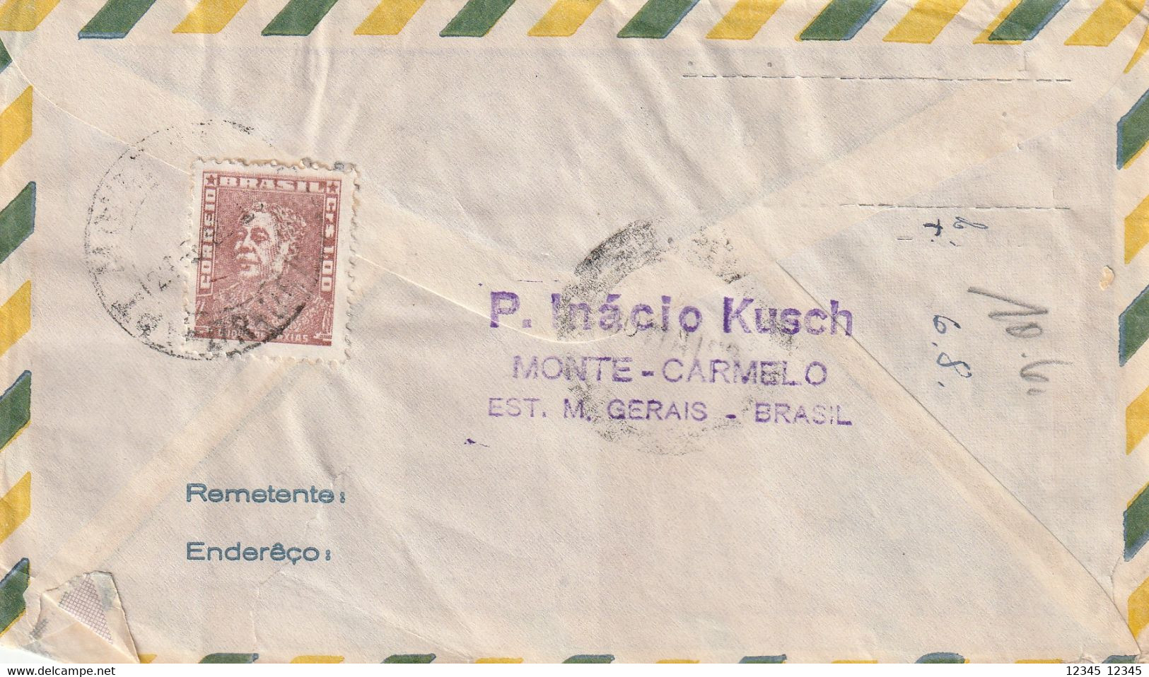 Brazilië 1963, Letter Send To Germany - Brieven En Documenten