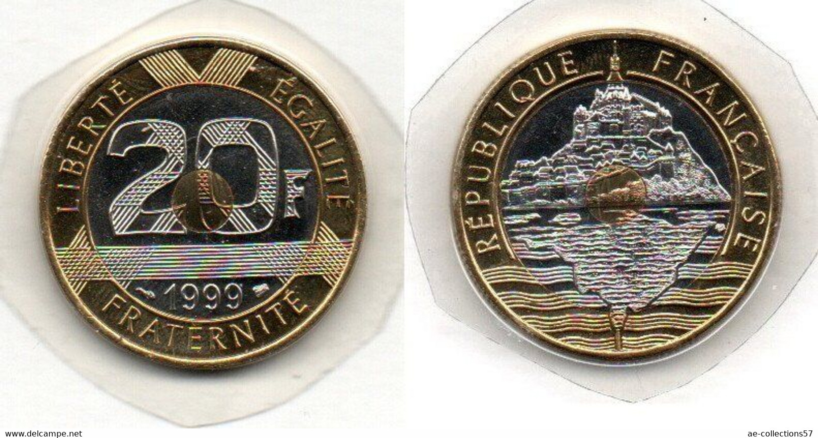 MA 20127 /  20 Francs 1999 Mont Saint Michel FDC - 20 Francs