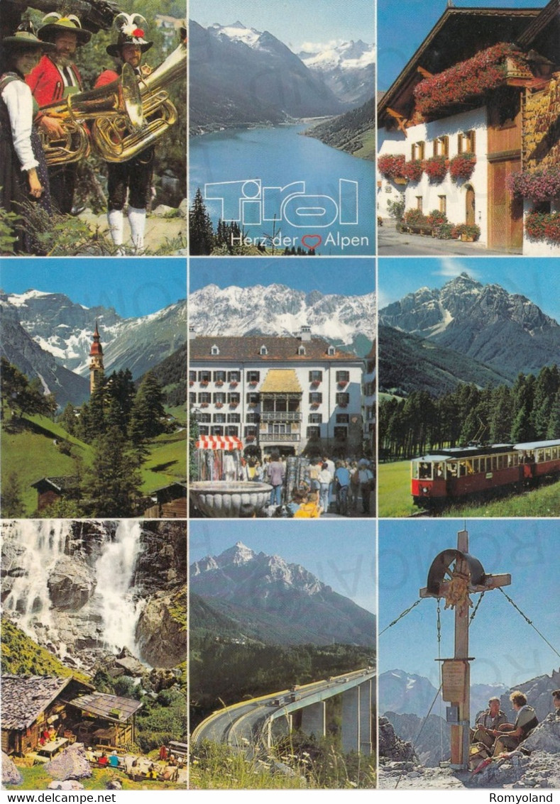 CARTOLINA  TIROLO,AUSTRIA-GRUSSE AUS TIROL-VIAGGIATA 1999 - Igls