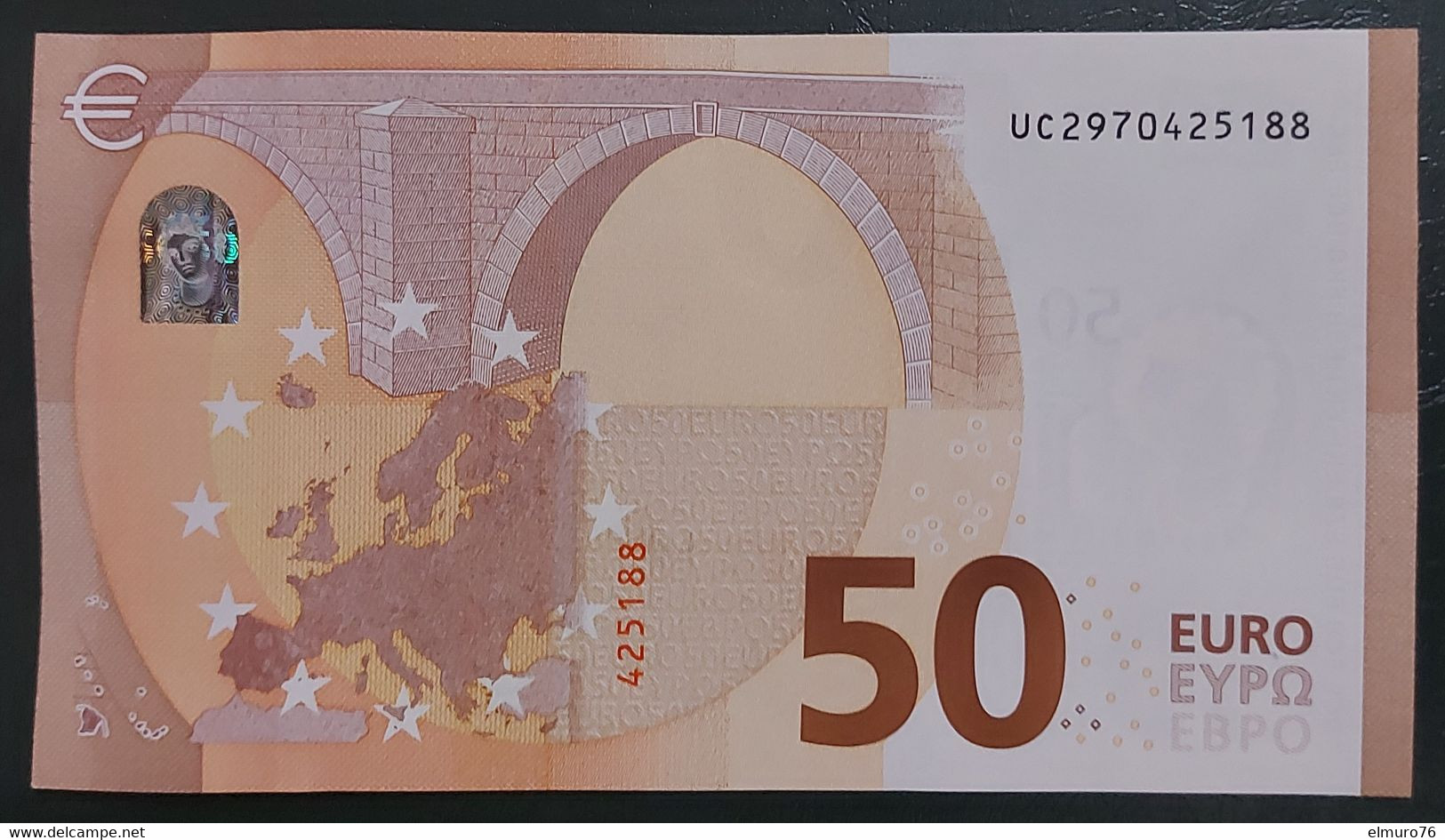 50 EURO U042G3 FRANCE Serie UC Lagarde Ch 97 Perfect UNC - 50 Euro