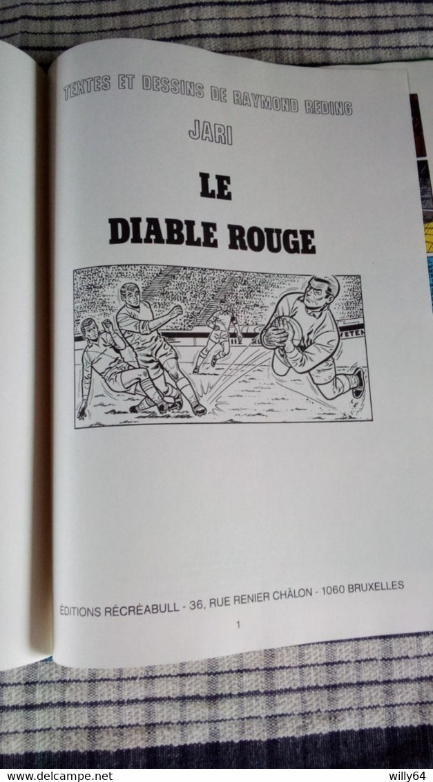 JARI    " Le Diable Rouge " T2   EO 1986   EDITIONS: DUPUIS   Comme Neuve - Ginger