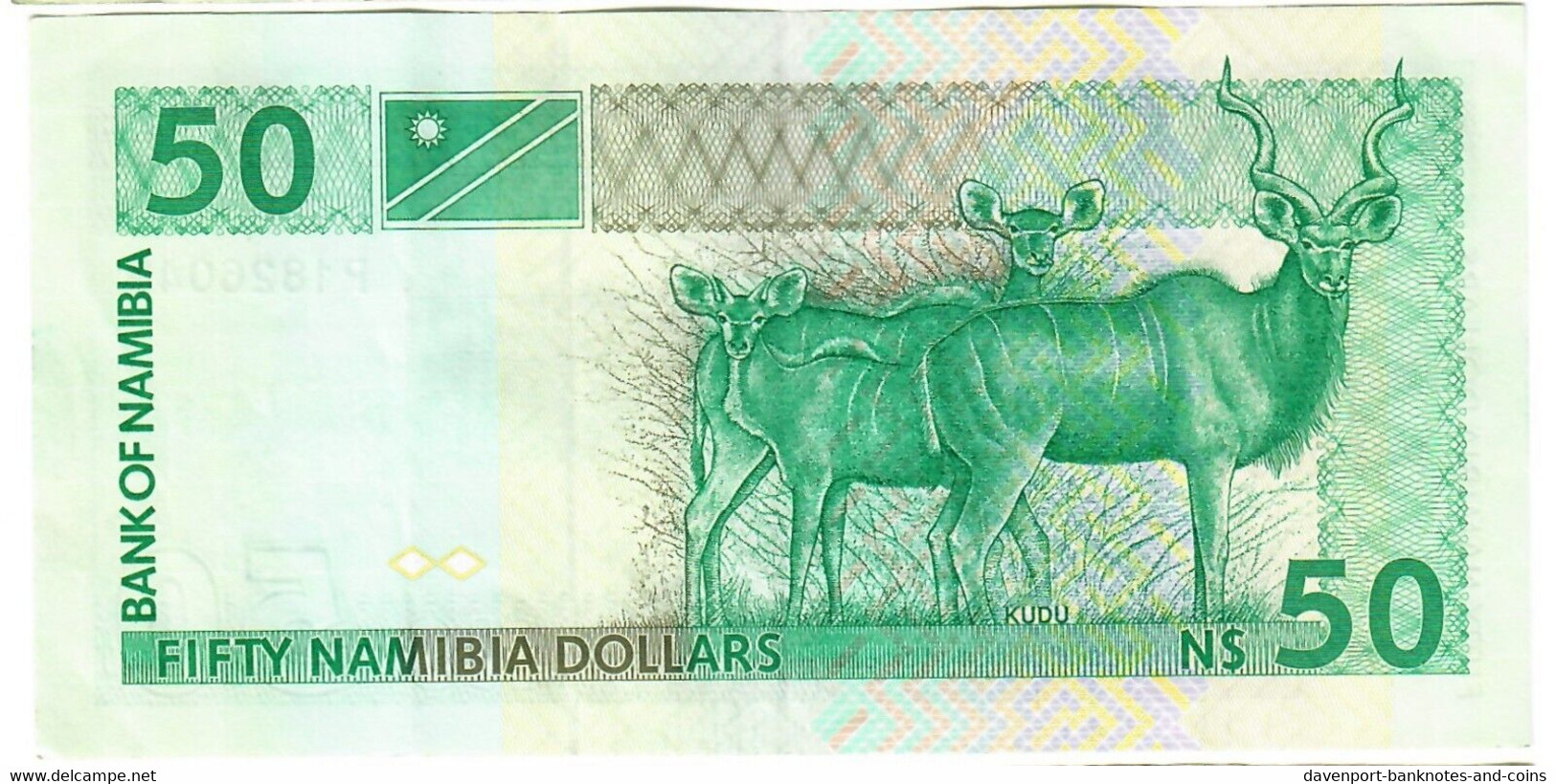 Namibia 50 Dollars 1993 F/VF - Namibie