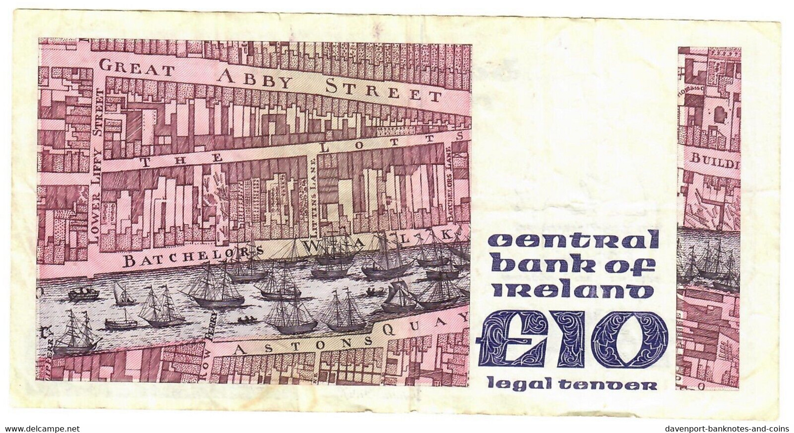 Ireland 10 Pounds 1988 VF [2] - Irlande