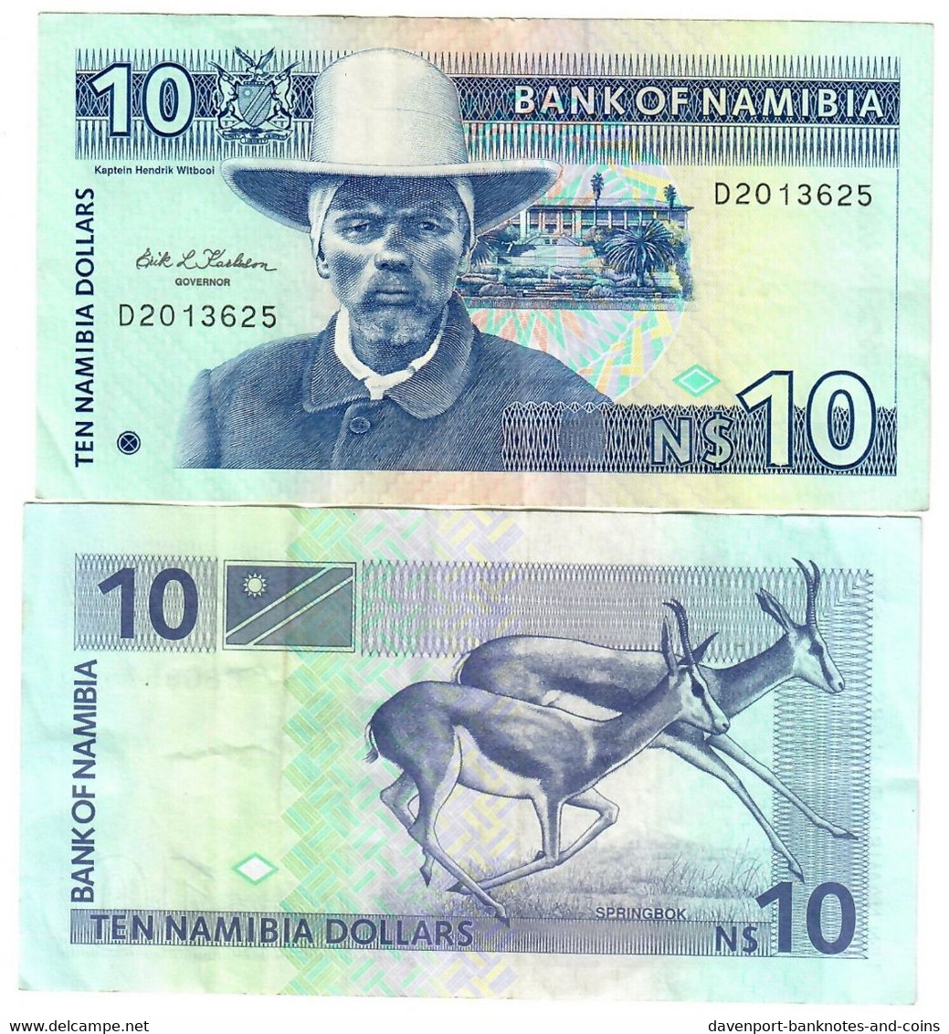 Namibia 10 Dollars 1993 EF - Namibie