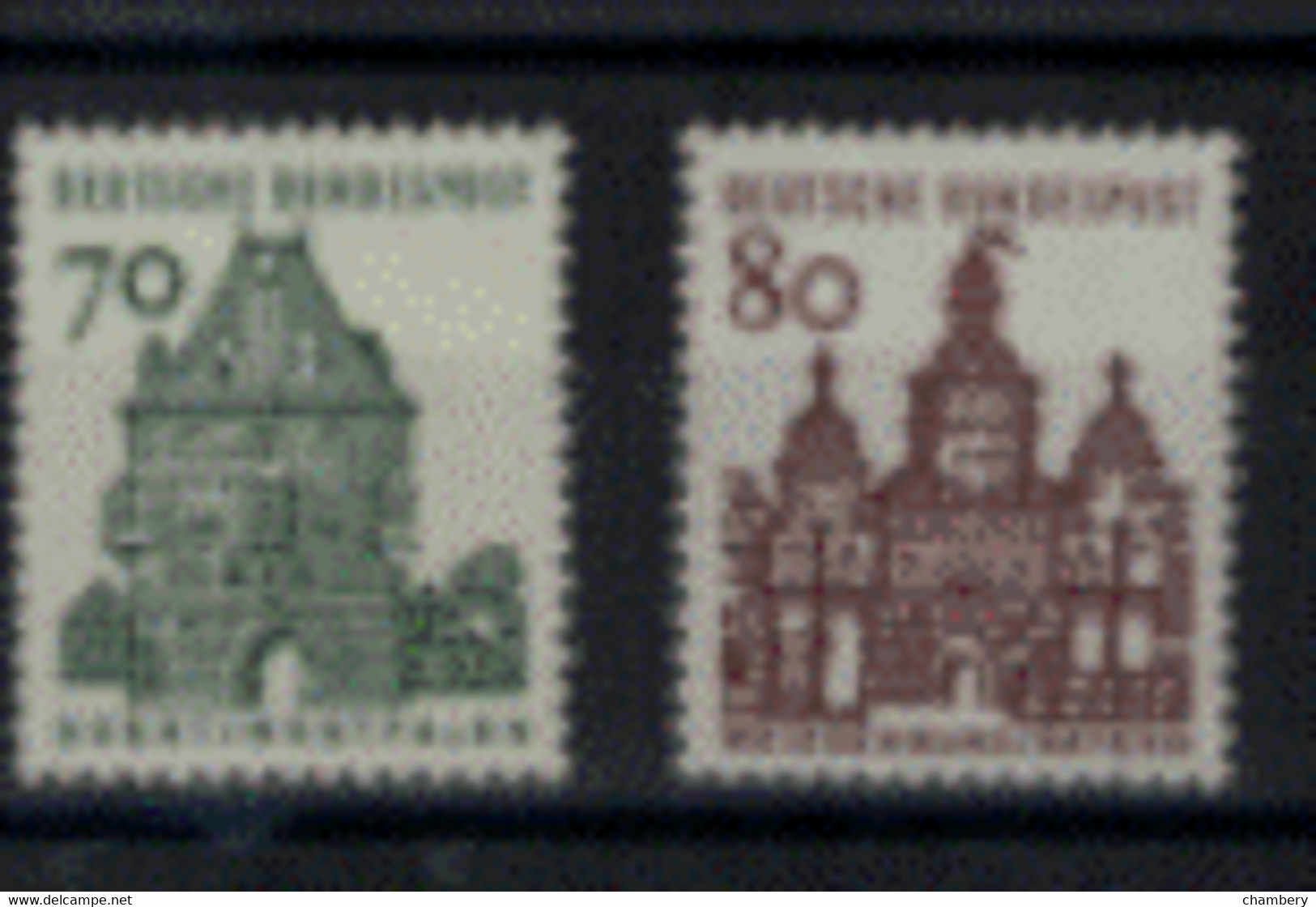 Allemagne Ouest - "Edifices Historiques" - Neufs 2** N° 327A + 328 De 1964 - Ungebraucht