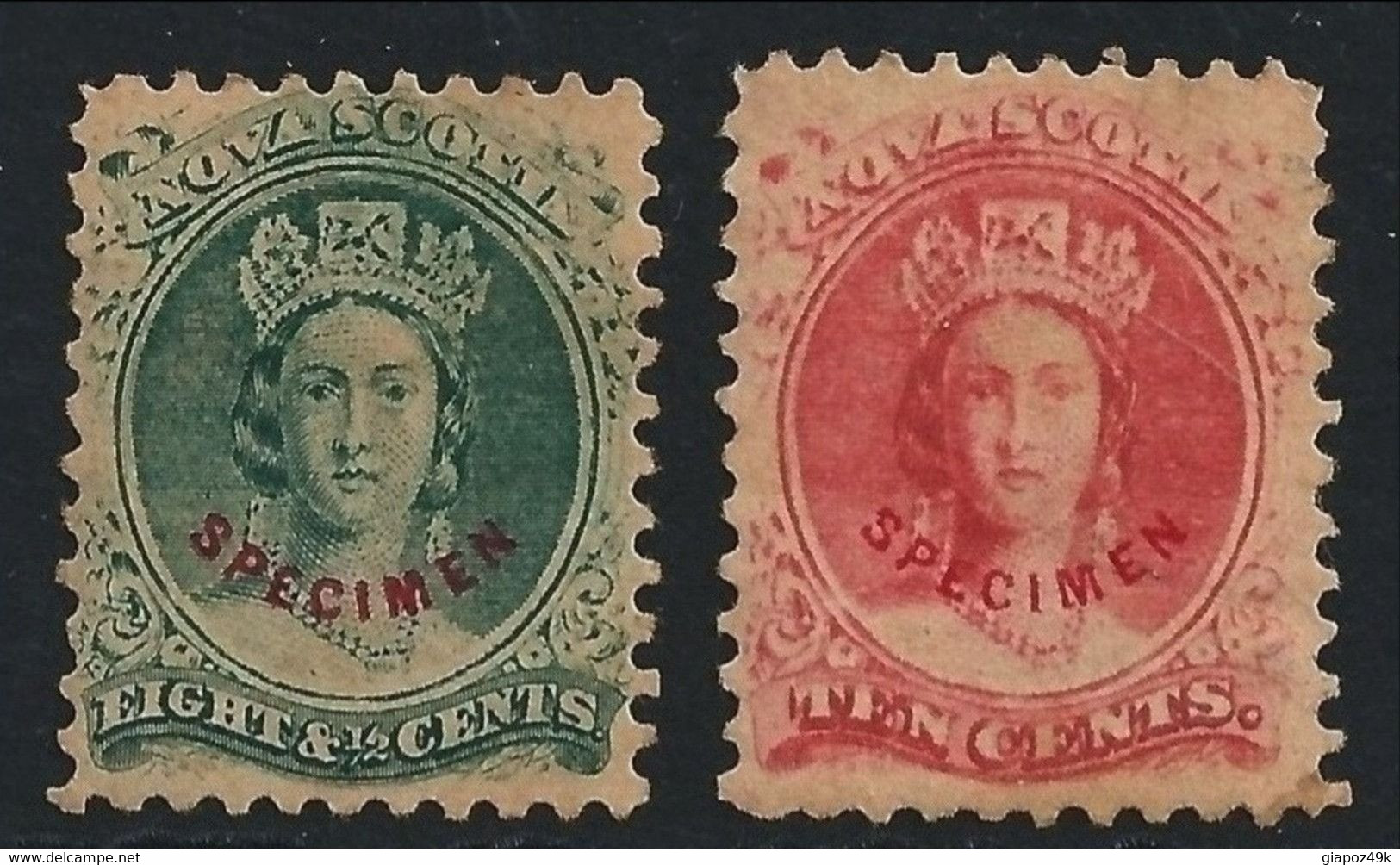 ● CANADA NOVA SCOTIA 1860 ● Regina Victoria ֍ SPECIMEN ֍ Imitazione D'epoca ● Cat. ? € ● Lotto N. 58 ● - Neufs