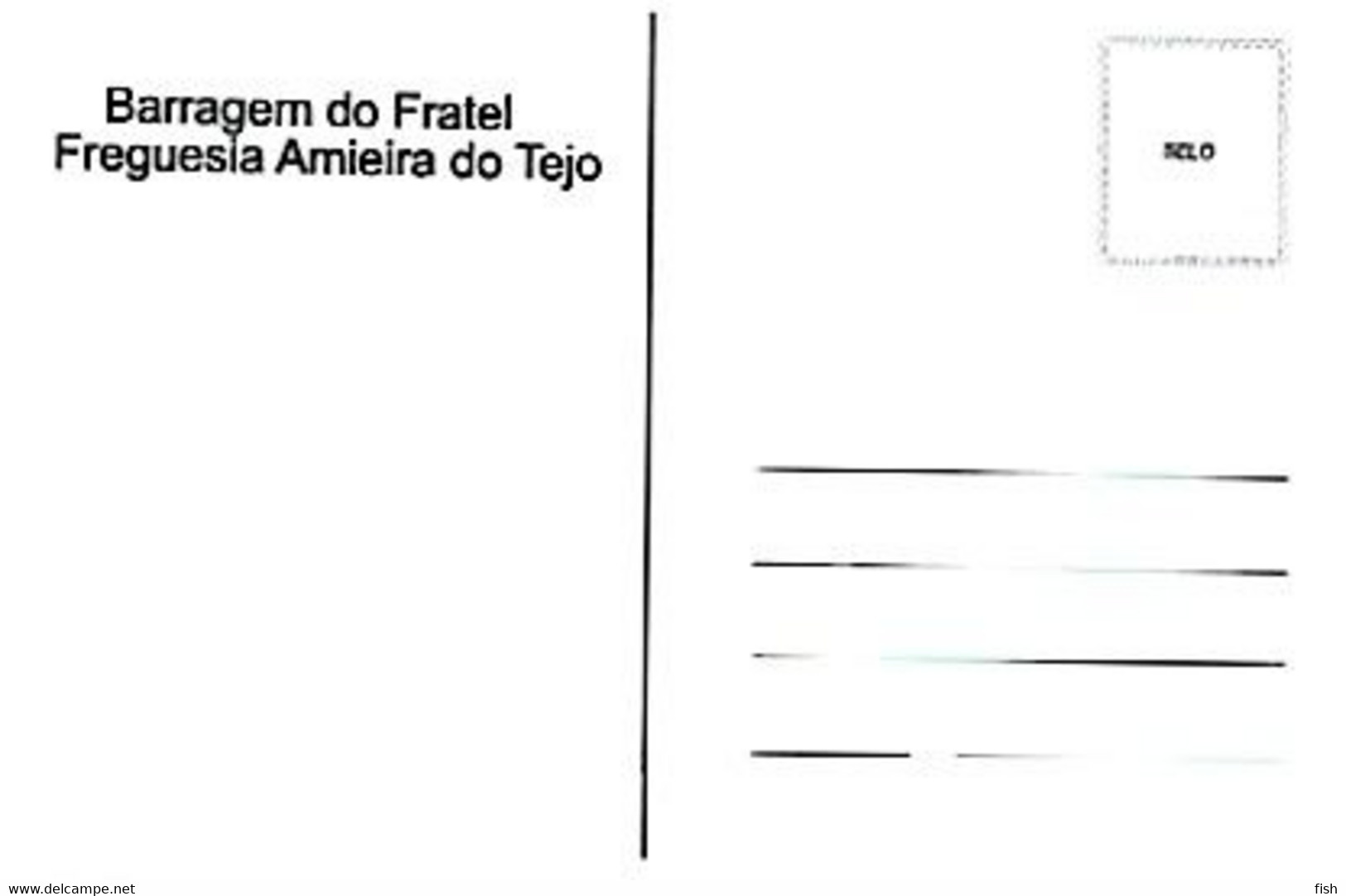 Portugal ** &  Postal, Amieira Do Tejo, Vista Geral Aérea (738799) - Portalegre