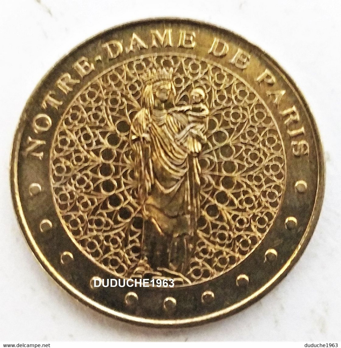 Monnaie De Paris 75.Paris. Notre Dame De Paris - Vierge à L'enfant 2000 - 2000