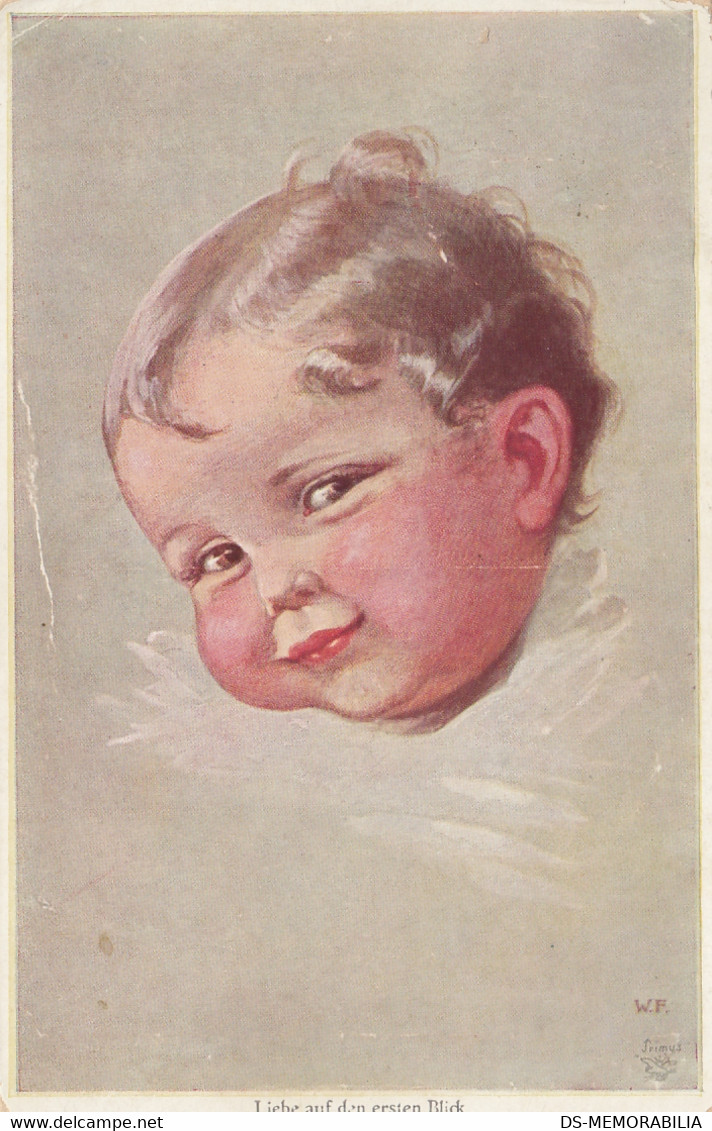 Wally Fialkowska - Sweet Smiling Baby 1922 - Fialkowska, Wally