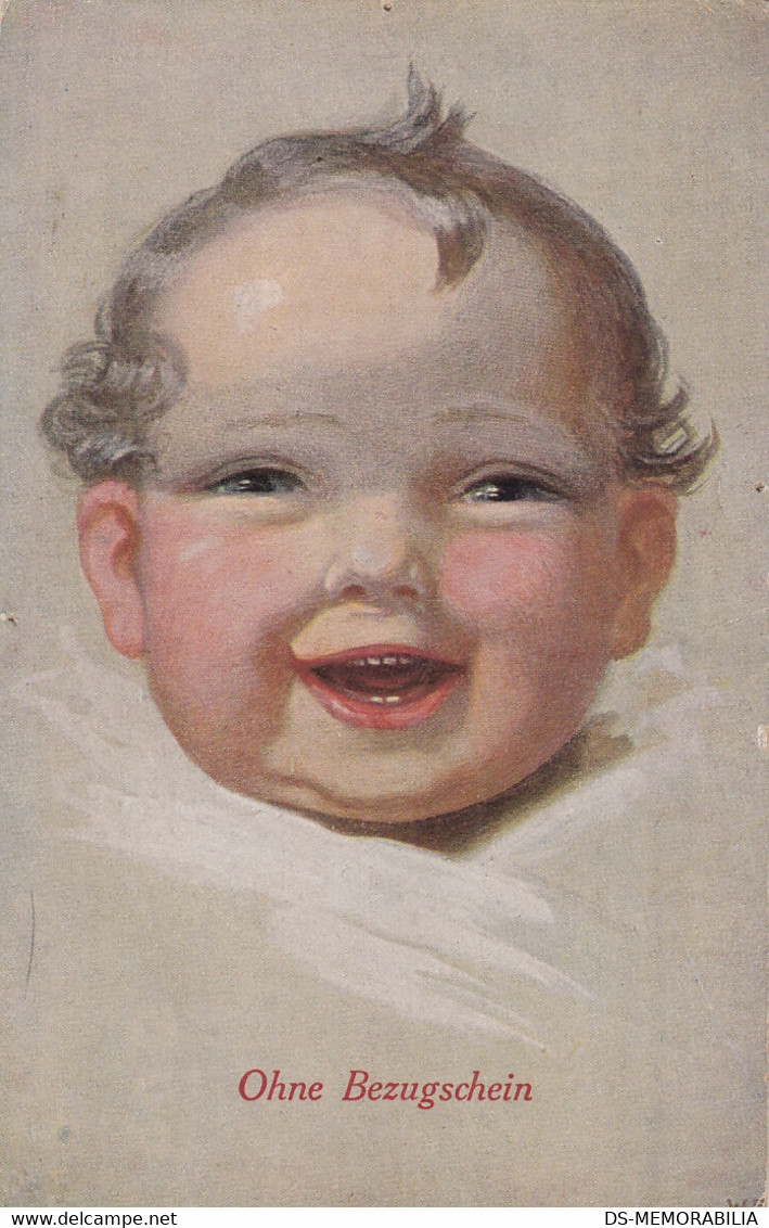 Wally Fialkowska - Sweet Smiling Baby 1918 - Fialkowska, Wally