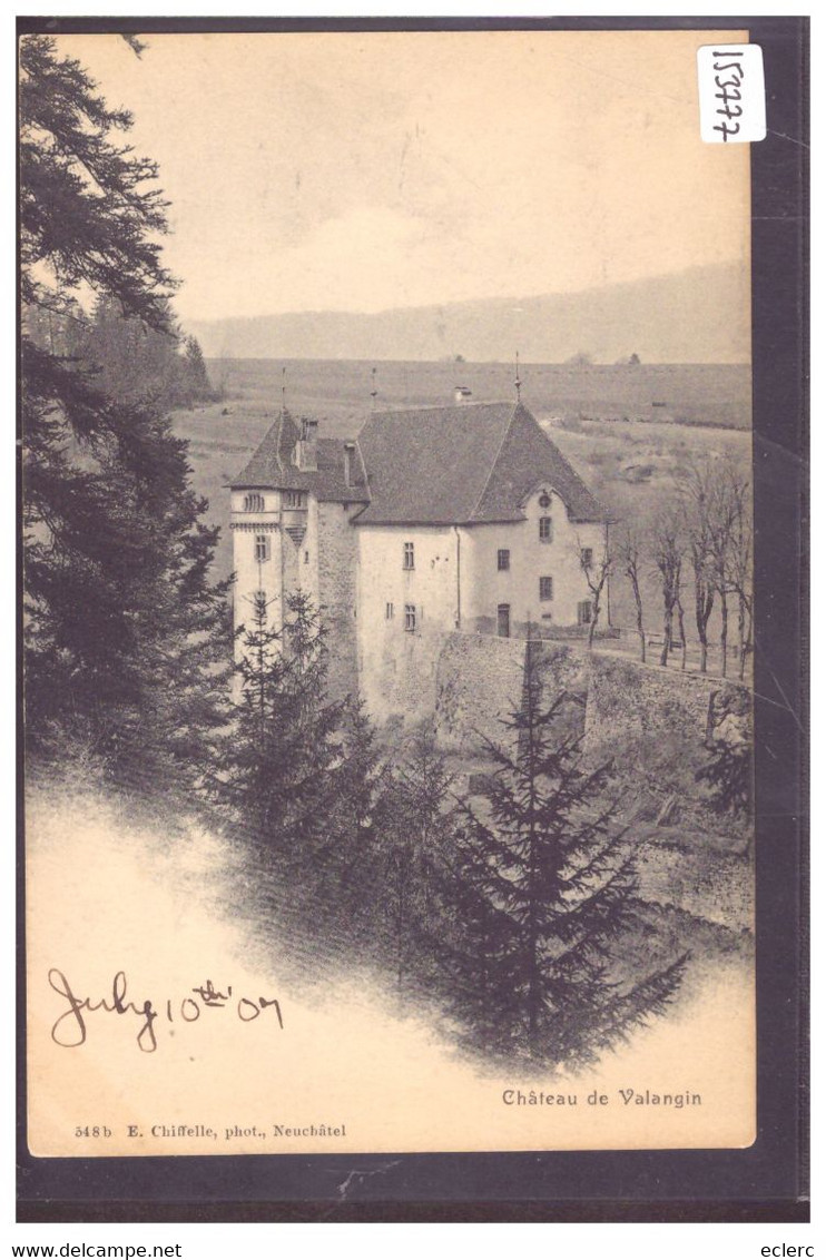 VALANGIN - LE CHATEAU - TB - Valangin