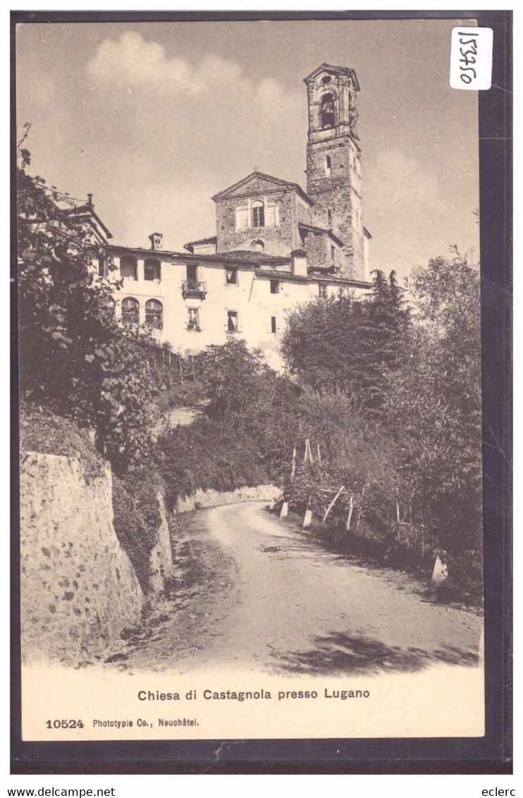 LUGANO - CHIESA DI CASTAGNOLA - TB - Agno