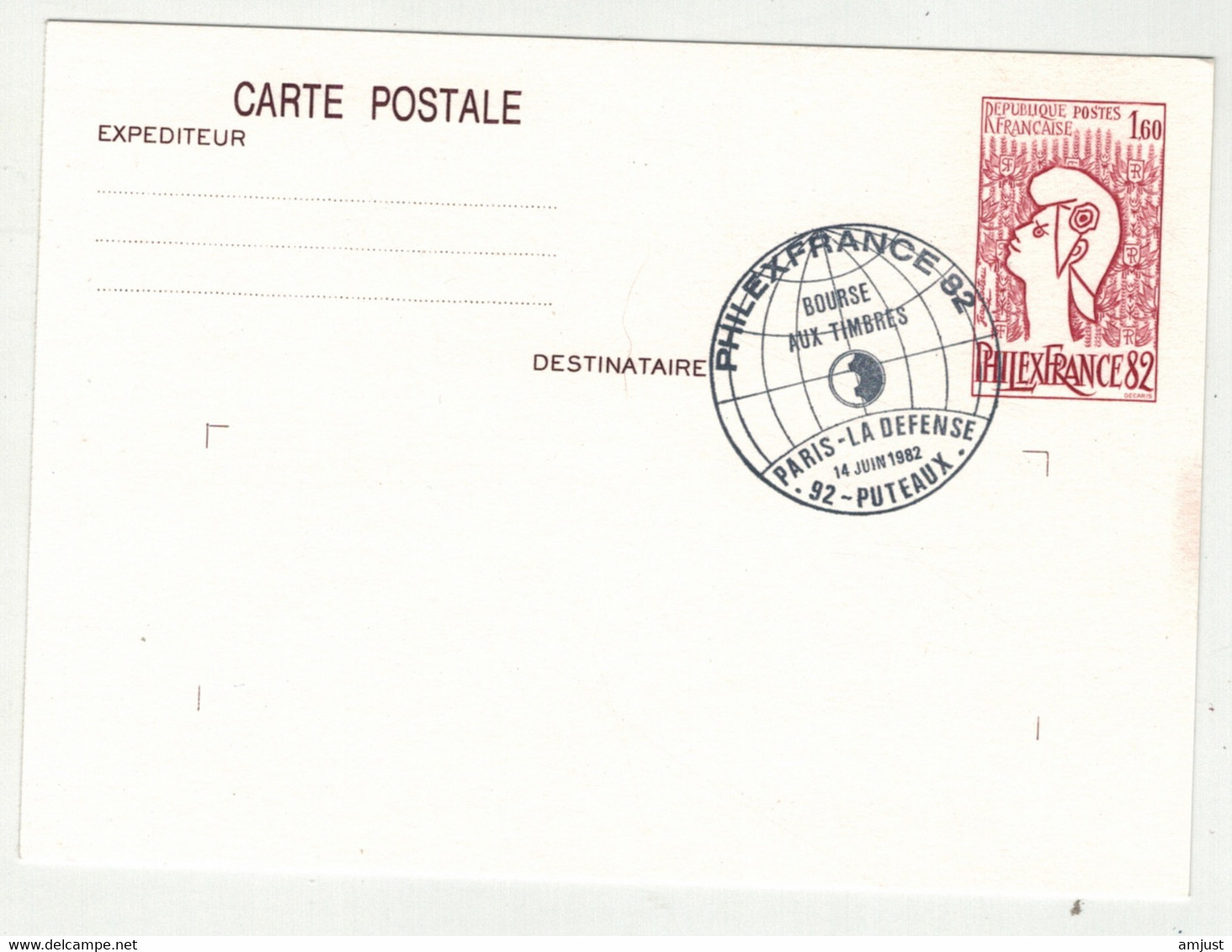 France // Entiers Postaux // Entier Postal , PhilexFrance82 - Sobres Tipos Y TSC (antes De 1995)