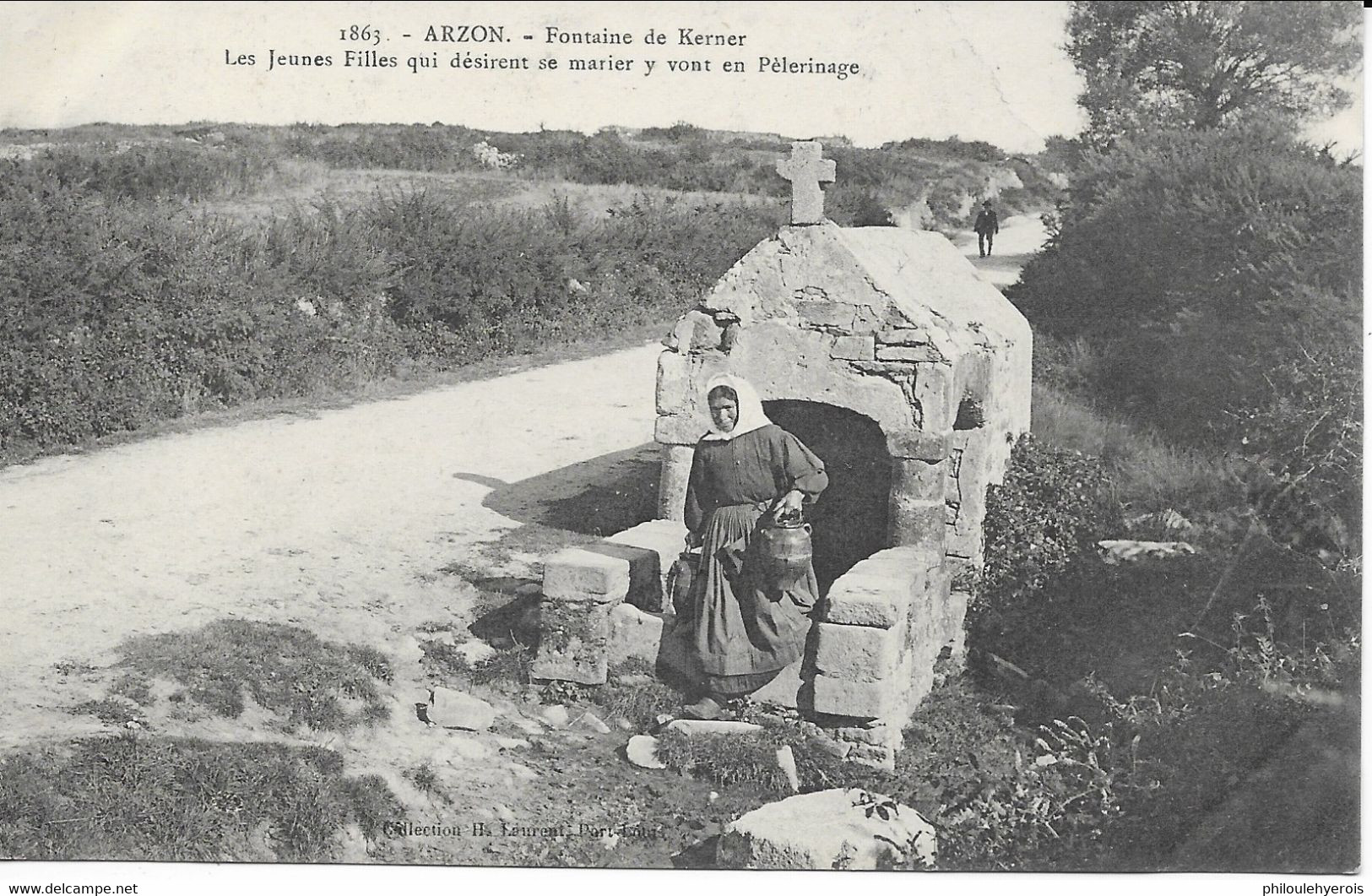 CPA 56 ARZON Fontaine De Kermer - Arzon