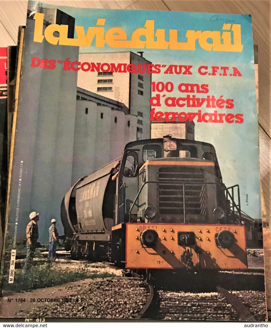 Au Choix Parmi 136 Numéros Magazine Modélisme Trains LA VIE DU RAIL Années 50 à 80 - Modellbau