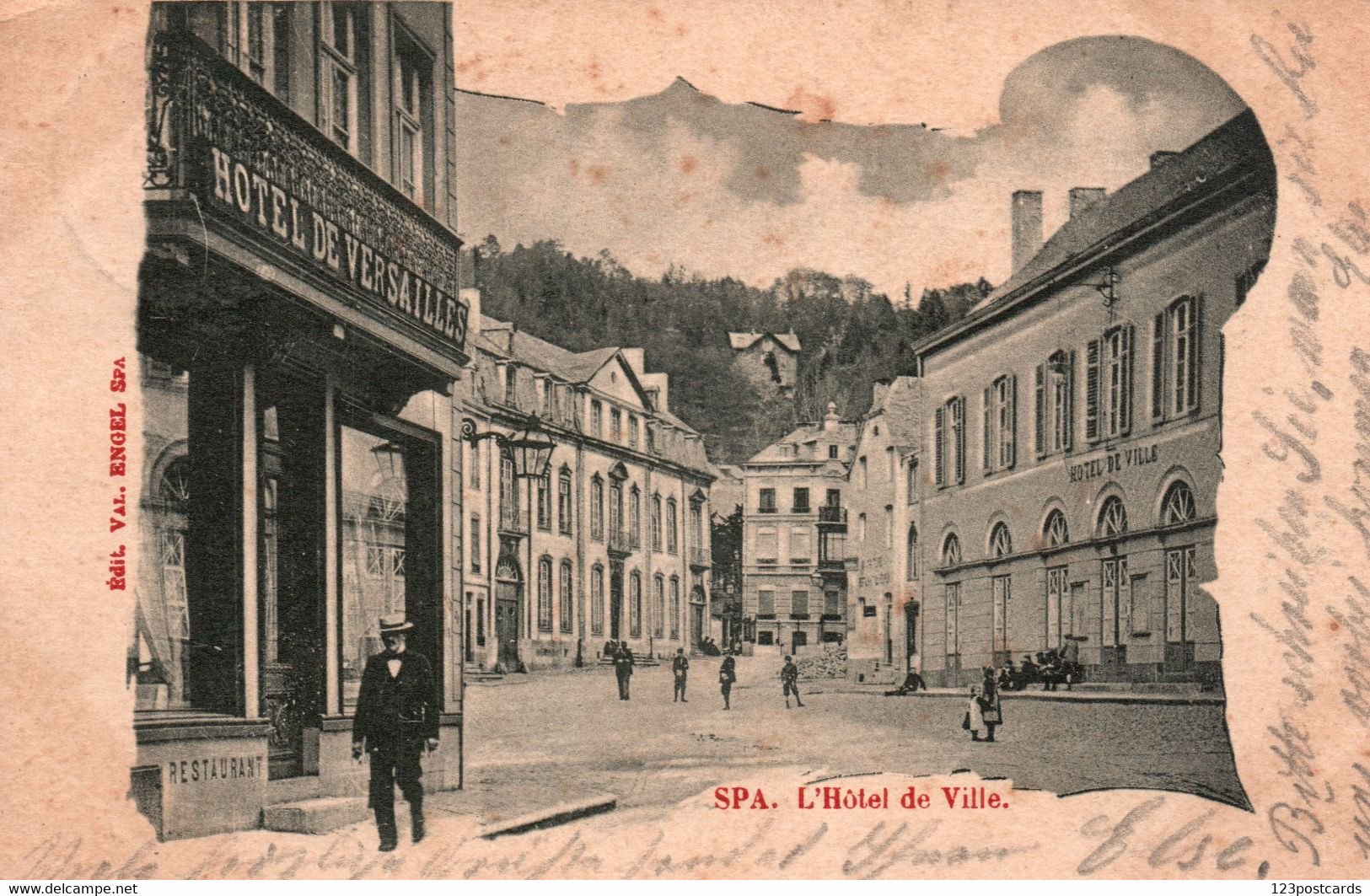 Belgique - Spa - L'Hôtel De Ville - 1901 - RARE! - Spa