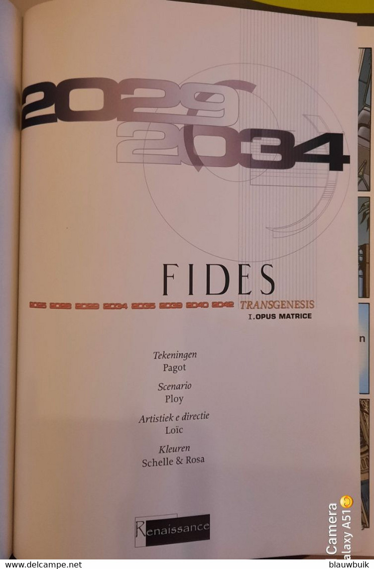 2029 Fides #1Opus Matrice - Altri & Non Classificati