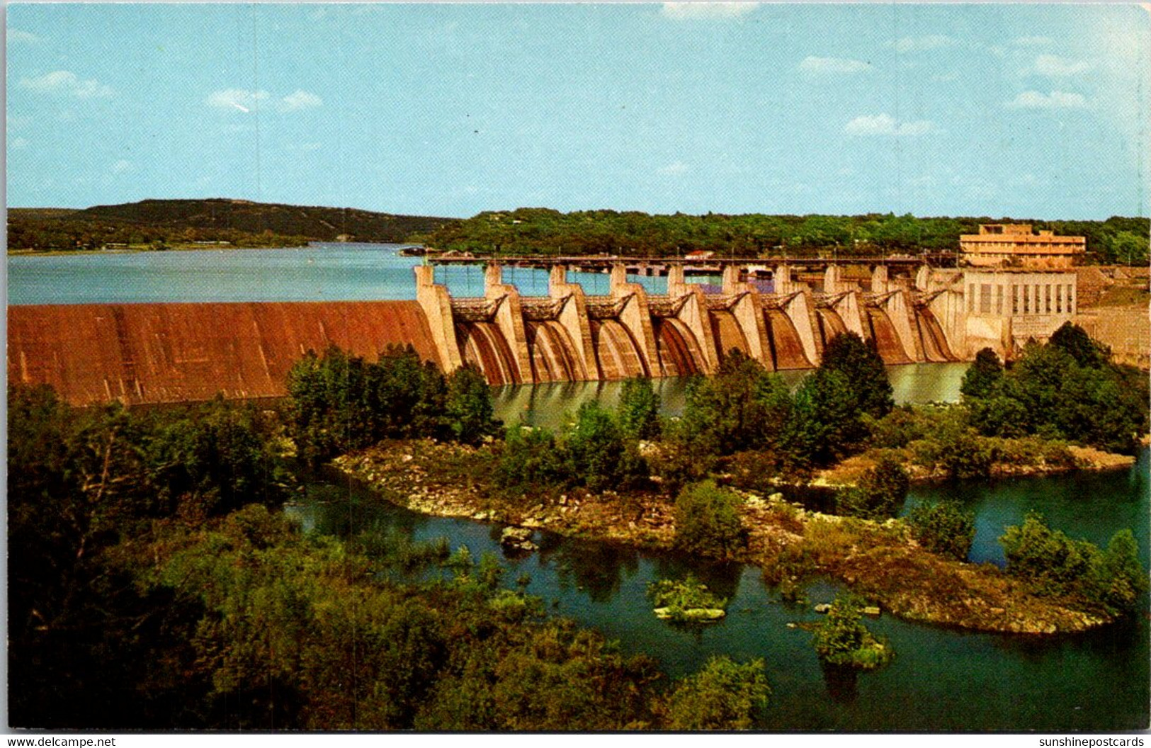 Texas Austin Tom Miller Dam And L C R A Building - Austin