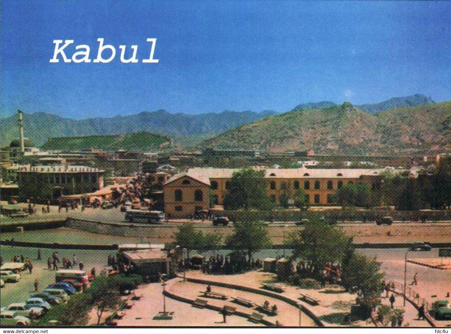 Afghanistan Postcard Kabul Capital Of Afghanistan - Afghanistan