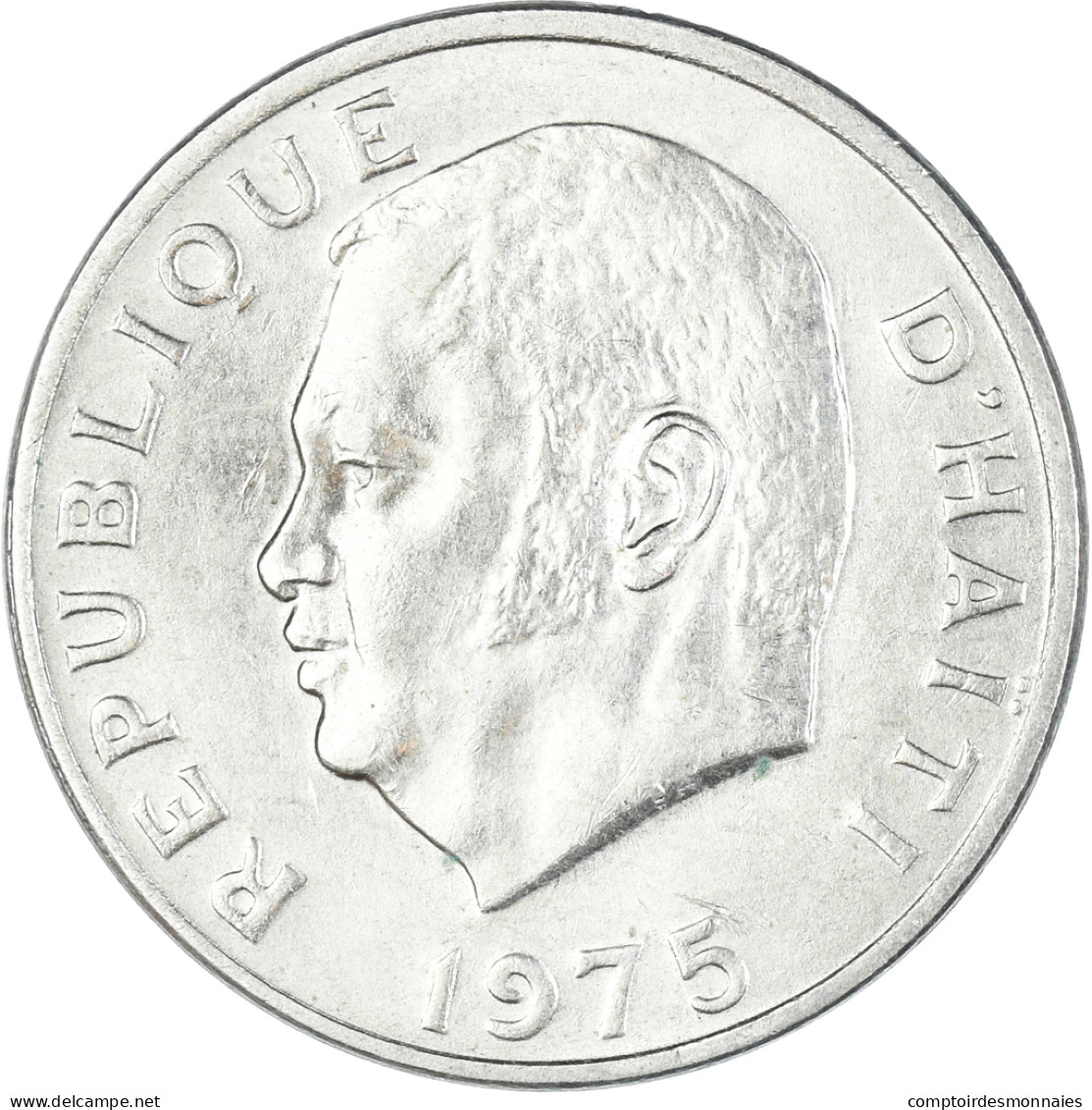 Monnaie, Haïti, 10 Centimes, 1975 - Haití