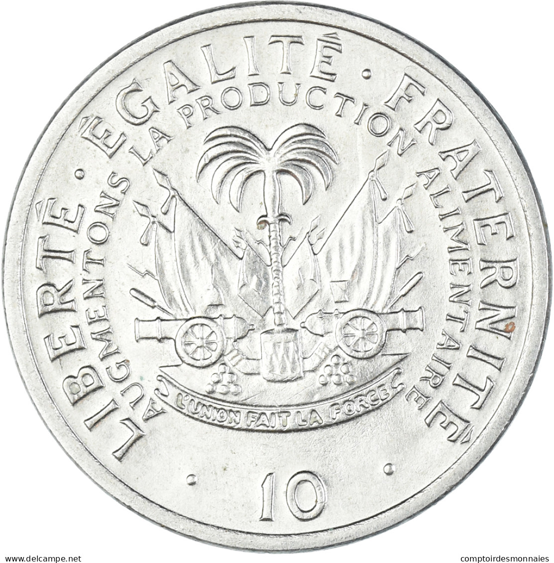 Monnaie, Haïti, 10 Centimes, 1975 - Haiti