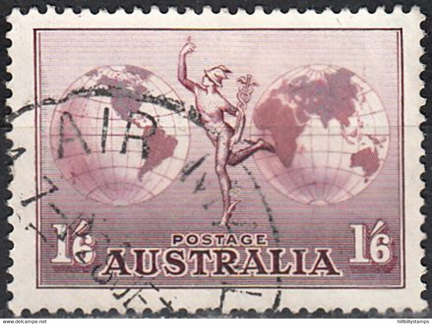 AUSTRALIA   SCOTT NO C5  USED YEAR  1934 - Used Stamps