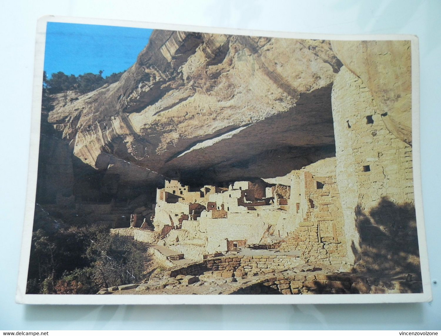 Cartolina Viaggiata "CLIFF PALACE Mesa Verde National Park" 1984 - Mesa